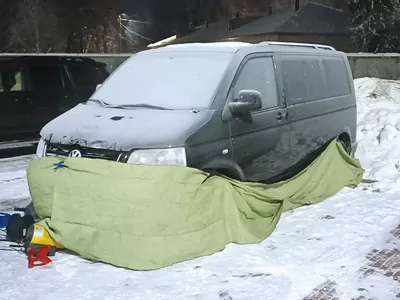 Отогрев авто